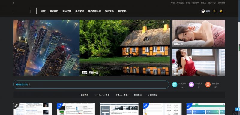 RiPro主题-子主题huzao-child V4.0简洁大气集成后台美化包-免费分享网